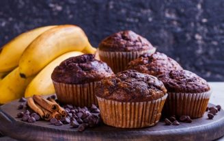 Avokado ve Muzlu Fit Muffin Tarifi