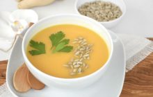 Sarımsaklı Bal Kabağı Çorbası Tarifi