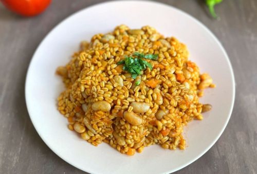 Barbunyalı Bulgur Pilavı Tarifi