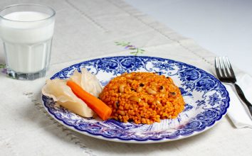 Lif Kaynağı Vitaminli Kuru Börülceli Bulgur Pilavı Tarifi