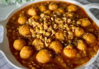 Proteinli Bulgur Köfteli Yeşil Mercimek Yemeği Tarifi