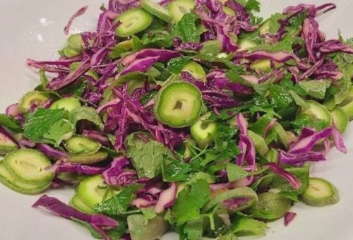 Çağla Salatası Tarifi