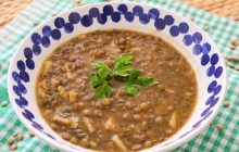 Erişteli Yeşil Mercimek Çorbası Tarifi