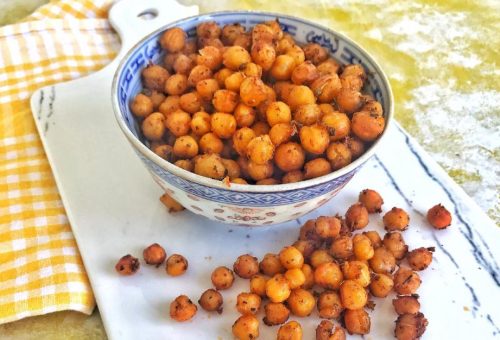 Fırınlanmış Nohut Cipsi Tarifi