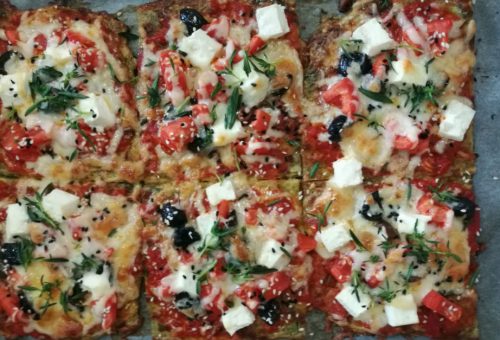 Hamursuz Akdeniz Pizzası Tarifi
