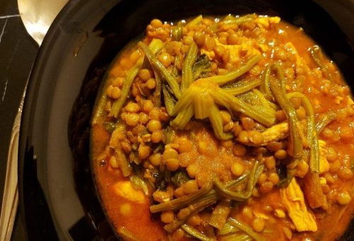 Bol Proteinli Hindili Ispanak Köklü Mercimek Yemeği Tarifi