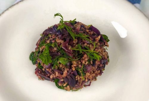 İnce Bulgurlu Lahana Salatası Tarifi