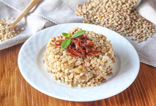 Mercimekli Bulgur Pilavı Tarifi