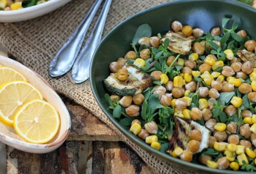 Tarife Bayılacaksınız Nohutlu Yaz Salatası Tarifi