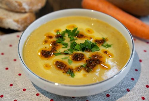 Patatesli Havuçlu Mercimek Çorbası Tarifi