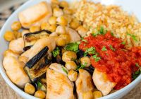 Patlıcanlı Nohutlu Tavuk Yemeği Tarifi