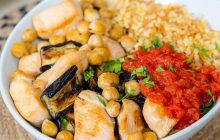 Patlıcanlı Nohutlu Tavuk Yemeği Tarifi