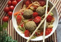 Sebzeli Falafelli Spagetti Tarifi