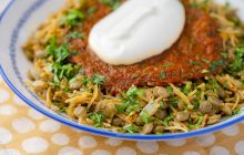 Hızlı Pratik Şehriye ve Mercimekli Yalancı Mantı Tarifi