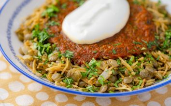 Hızlı Pratik Şehriye ve Mercimekli Yalancı Mantı Tarifi