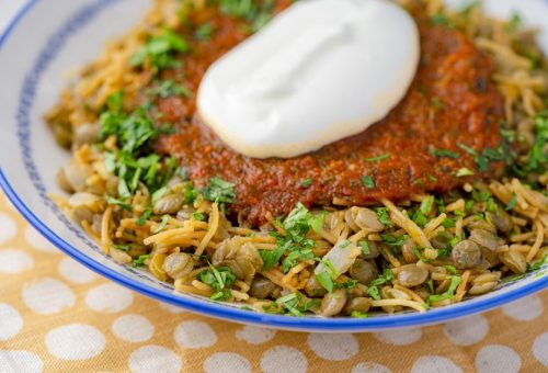 Hızlı Pratik Şehriye ve Mercimekli Yalancı Mantı Tarifi