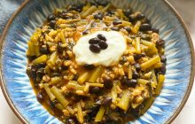 Meksika Esintisi Siyah Fasulyeli Semizotu Tarifi