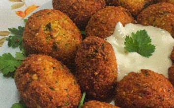 Yapımı Kolay Soslu Falafel Tarifi