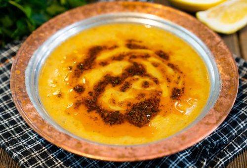 Soslu Mercimek Çorbası Tarifi