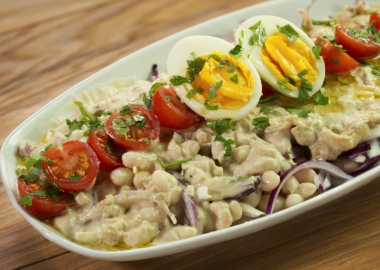 Antalya Üsülü Tahinli Piyaz Tarifi