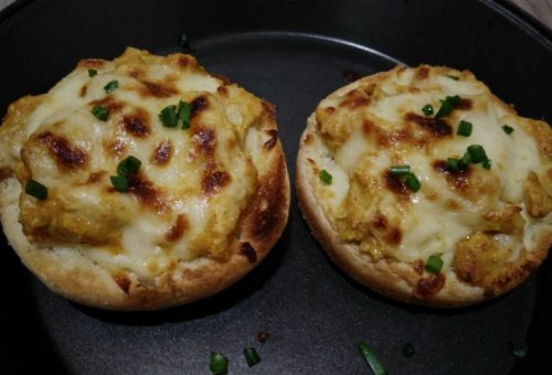 Tavuklu Mini Pizza Tarifi
