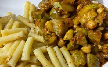 Sağlıklı Nohutlu Vegan Kabak Yemeği Tarifi