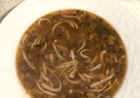 Yeşil Mercimekli Hamur Çorbası Tarifi