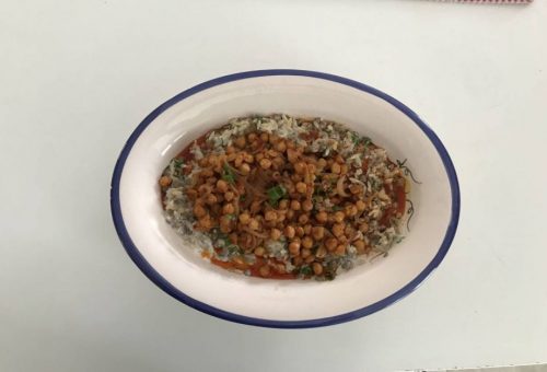 Yeşil Mercimekli Nohutlu Salata Tarifi