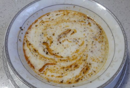 Yeşil Mercimekli Yoğurt Çorbası Tarifi