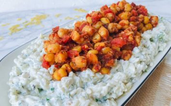 Sağlıklı Pratik Yoğurtlu Şehriye ve Nohut Kavurması Tarifi